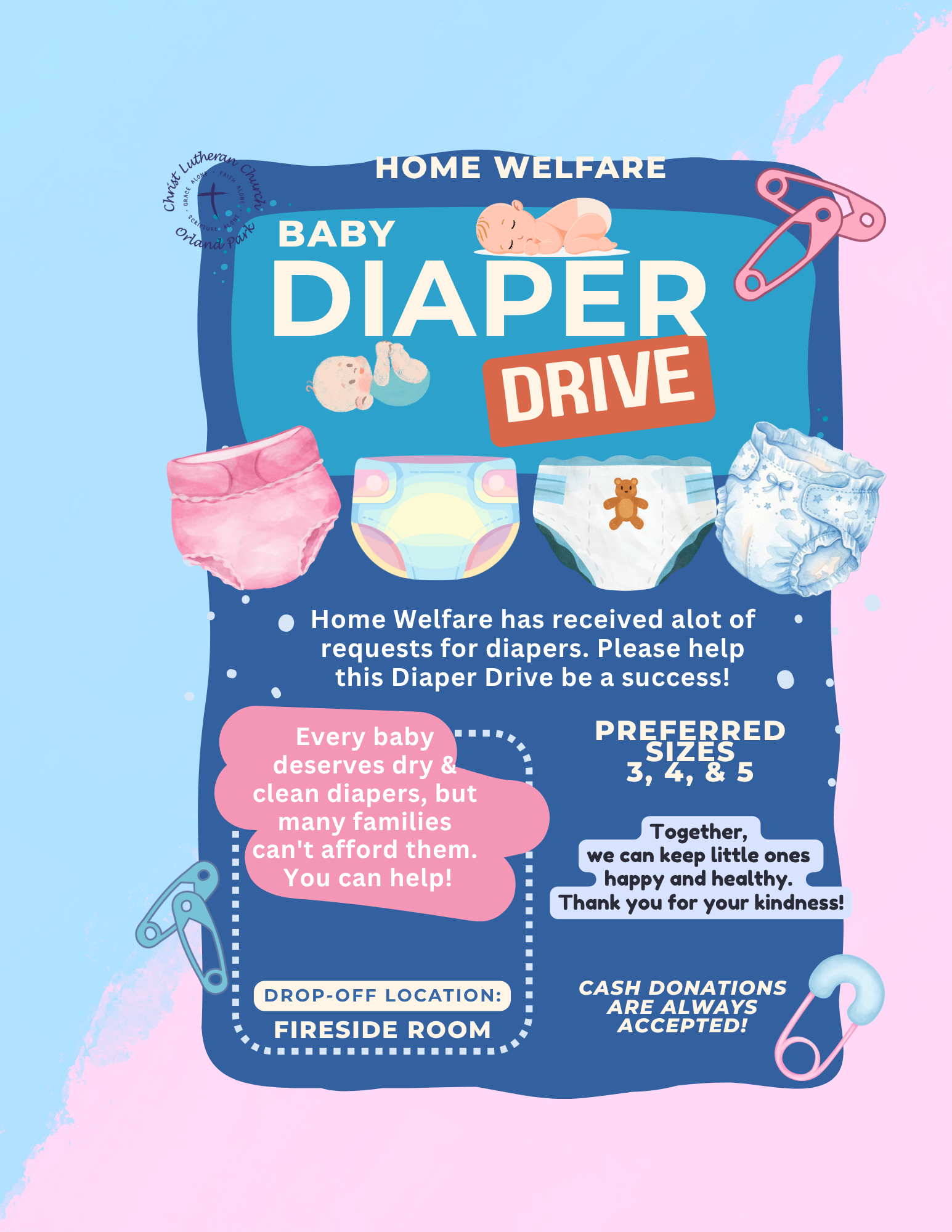 Baby Diaper Drive