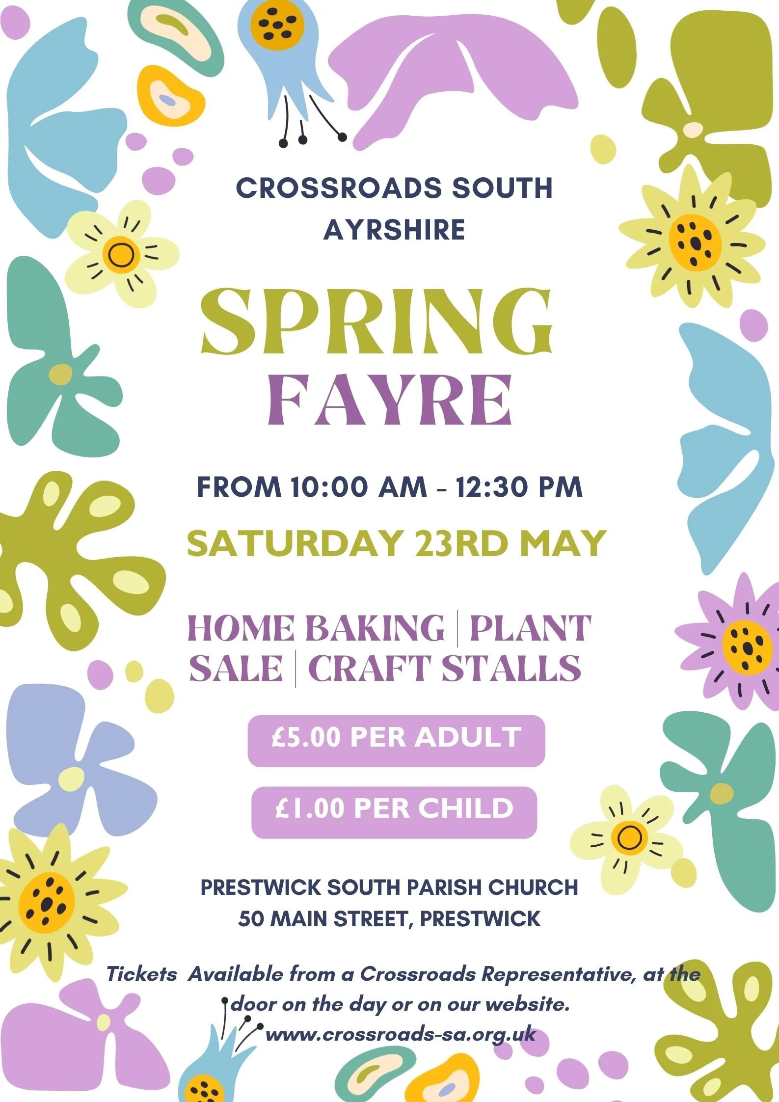 Spring Fayre 2026 - Adult Ticket