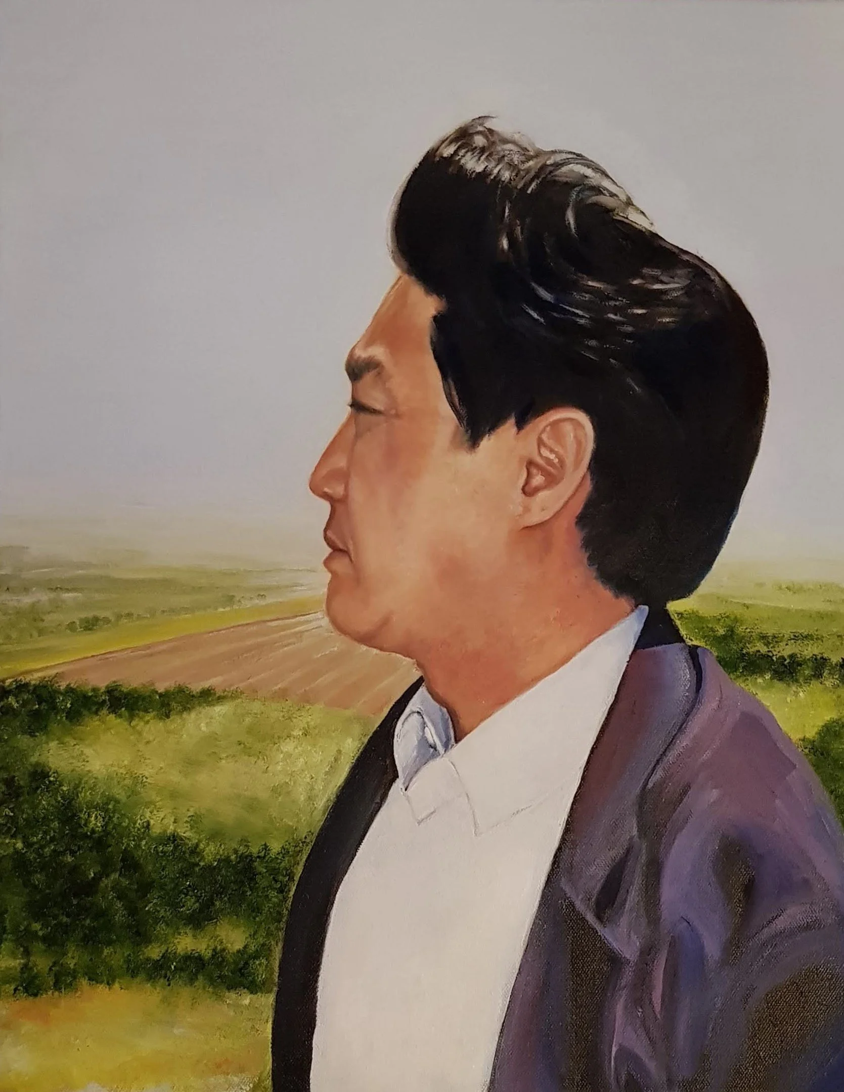 Portrait, Oil Paint, 2022
