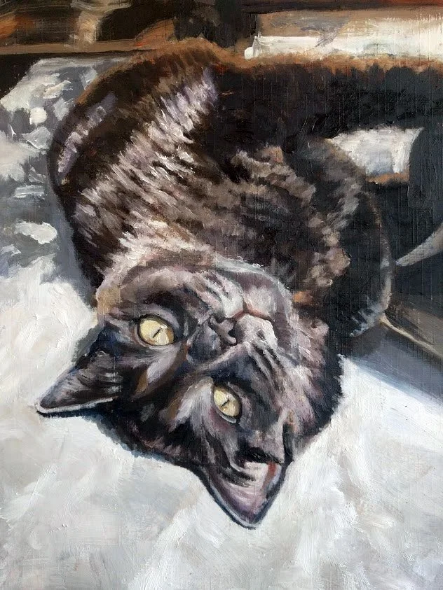 Sun Spot, Oil Paint, 2019