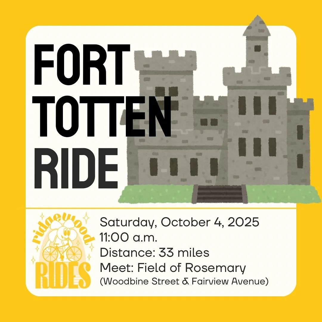 This Saturday, join Ridgewood Rides for an epic loop of Northeast Queens! We&rsquo;ll pass through the Maspeth Plateau, Woodside, Elmhurst, @34_ave🚶in Jackson Heights, East Elmhurst, the Flushing Bay Promenade, Flushing, and Linden Hill, breaking fo