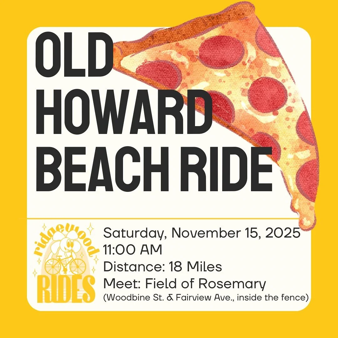 Join Ridgewood Rides for another trip to Old Howard Beach! 🛥️ We&rsquo;ll climb Cypress Hills Street through Glendale to the Ridgewood Reservoir and Highland Park and pass through Cypress Hills, East New York, and Lindenwood en route to Howard Beach