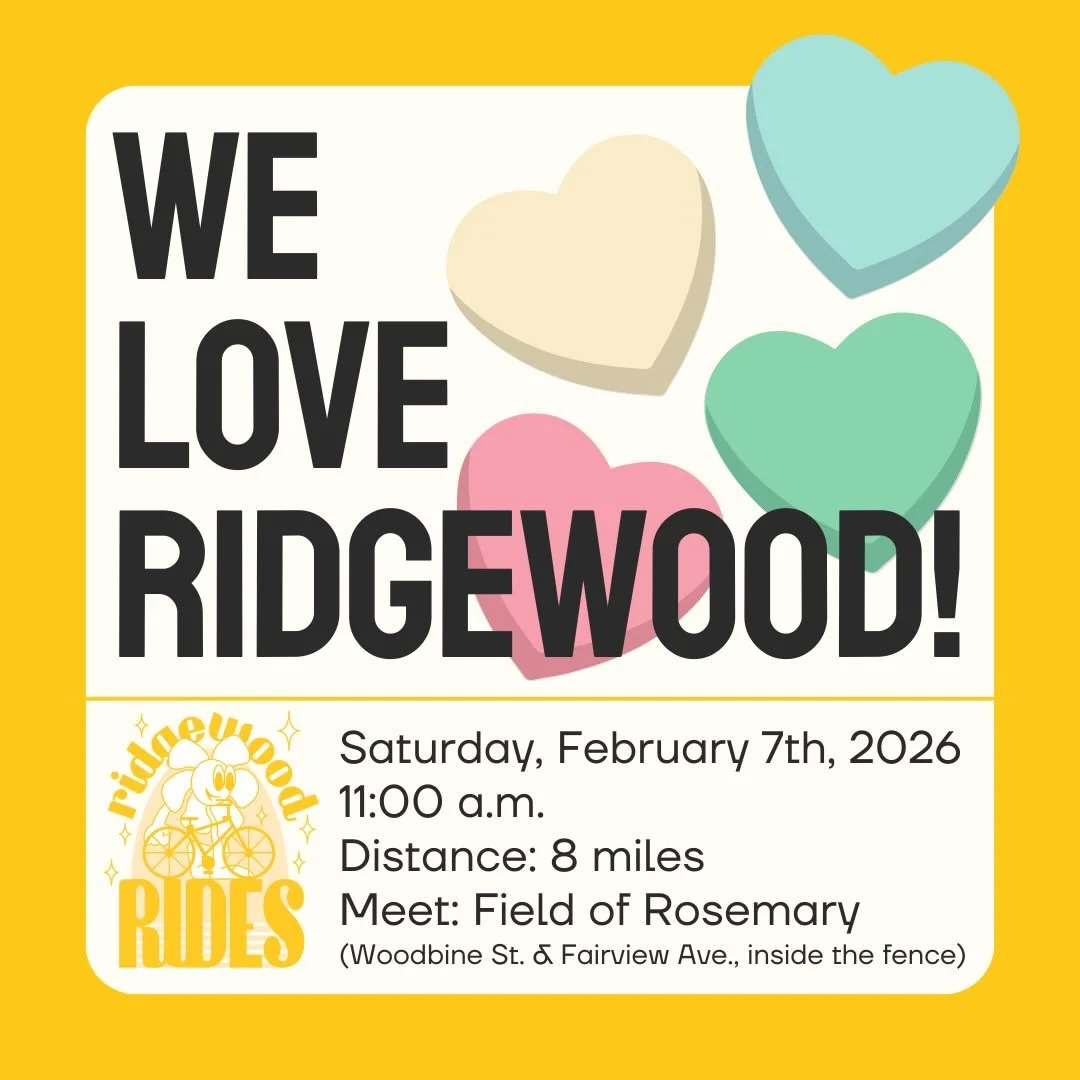 This weekend, stay local and warm with Ridgewood Rides, both outdoors and inside!

First, join us for a short and sweet local ride celebrating our community! We&rsquo;ll loop through Ridgewood and Bushwick, winding past Korean Square and Grover Cleve