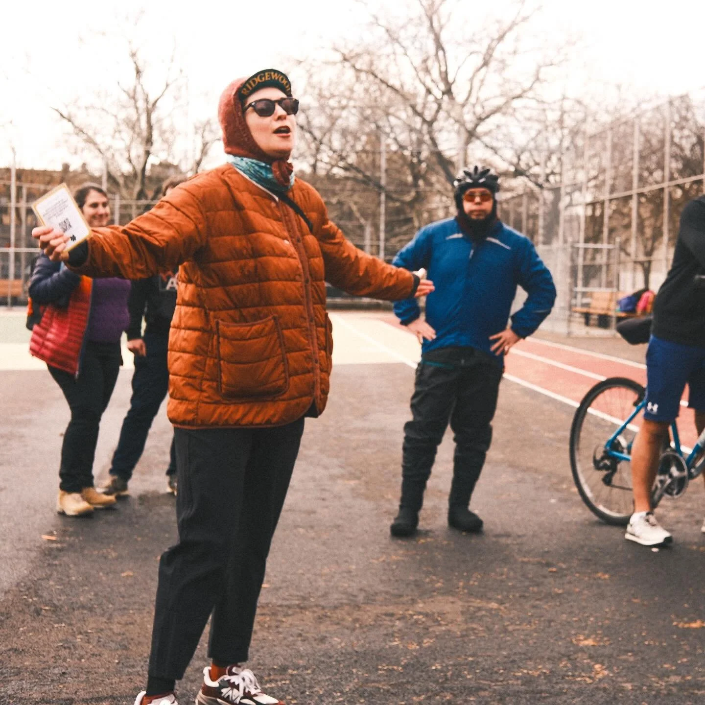 What a delightful little ride we had around Ridgewood and Bushwick with stops at @rudysbakeryandcafe @dadabarnyc!

Up next, join Ridgewood Rides for a trip to Manhattan by way of the Queensboro Bridge to Dinosaur (2024)🦕, the colossal pigeon🕊️ scul