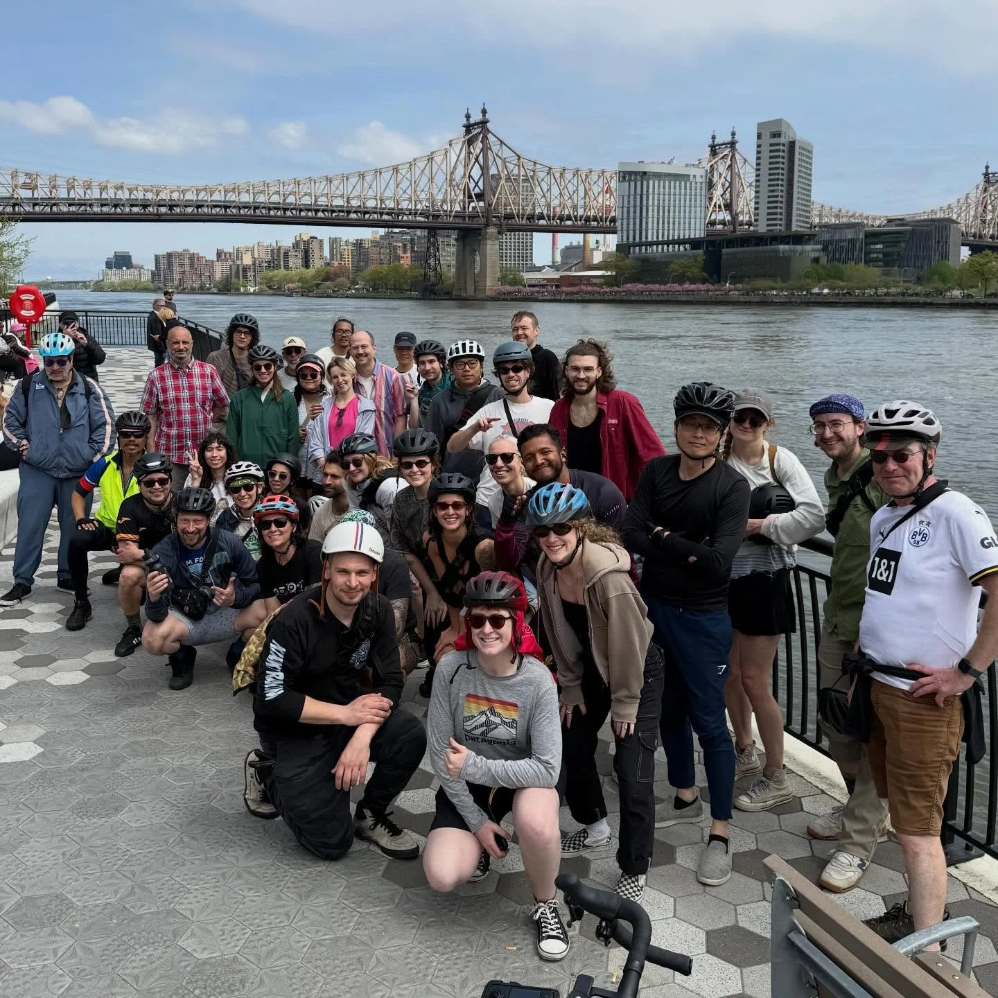 We had such a dank time getting high on 4 bridges over 20 miles on Saturday! 💨 

Up next, join Ridgewood Rides for a Thursday evening cruise past some of the most historic and architecturally significant churches in Ridgewood, Glendale, and Bushwick