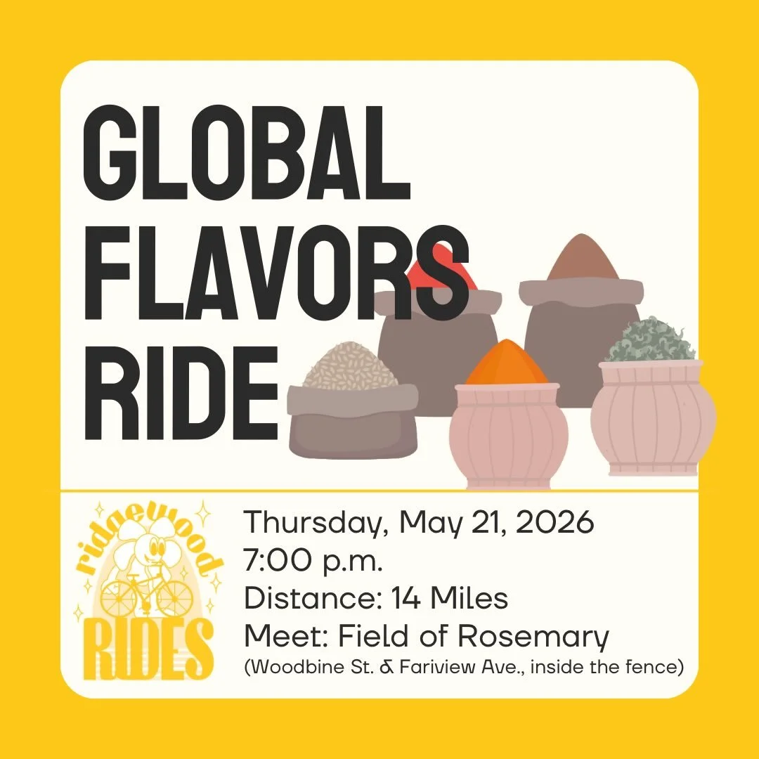 This week, join Ridgewood Rides for a trip to purveyor of global flavors @dualsnatural in the East Village! We&rsquo;ll travel through Bushwick and Williamsburg, over the Williamsburg Bridge and visit this iconic shop to peruse spices, teas, herbs, s