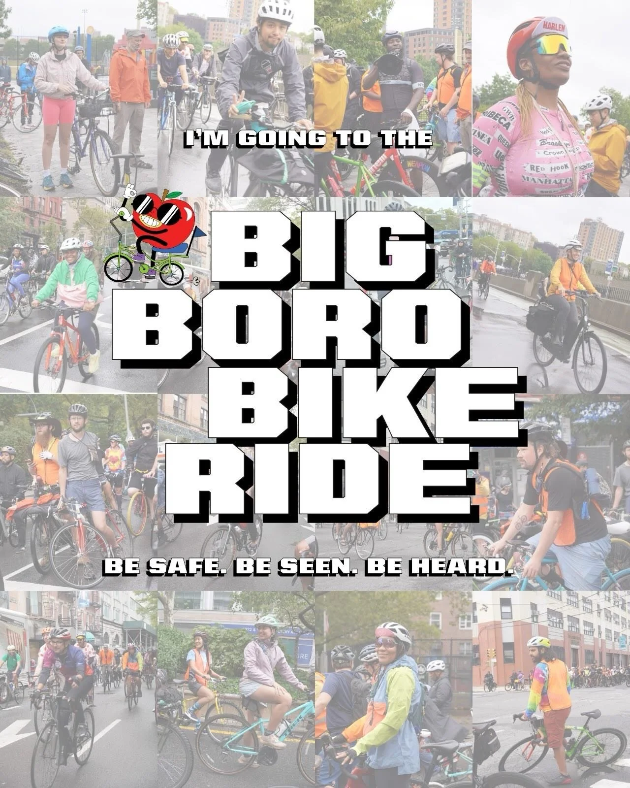Grab your bikes! It&rsquo;s time for the biggest baddest ride of the year - the Big Boro Bike Ride! This FREE event welcomes individuals of all cycling abilities. On Sunday, June 7th we&rsquo;re taking to the streets from the Bronx to Coney, starting