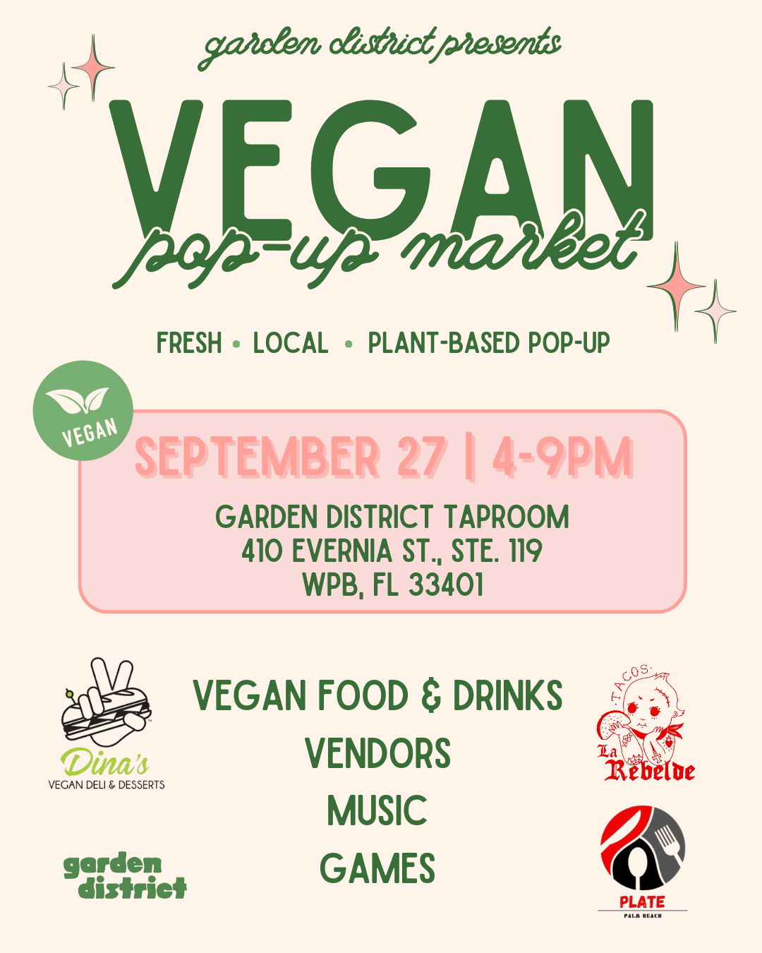Vegan Pop-Up Market