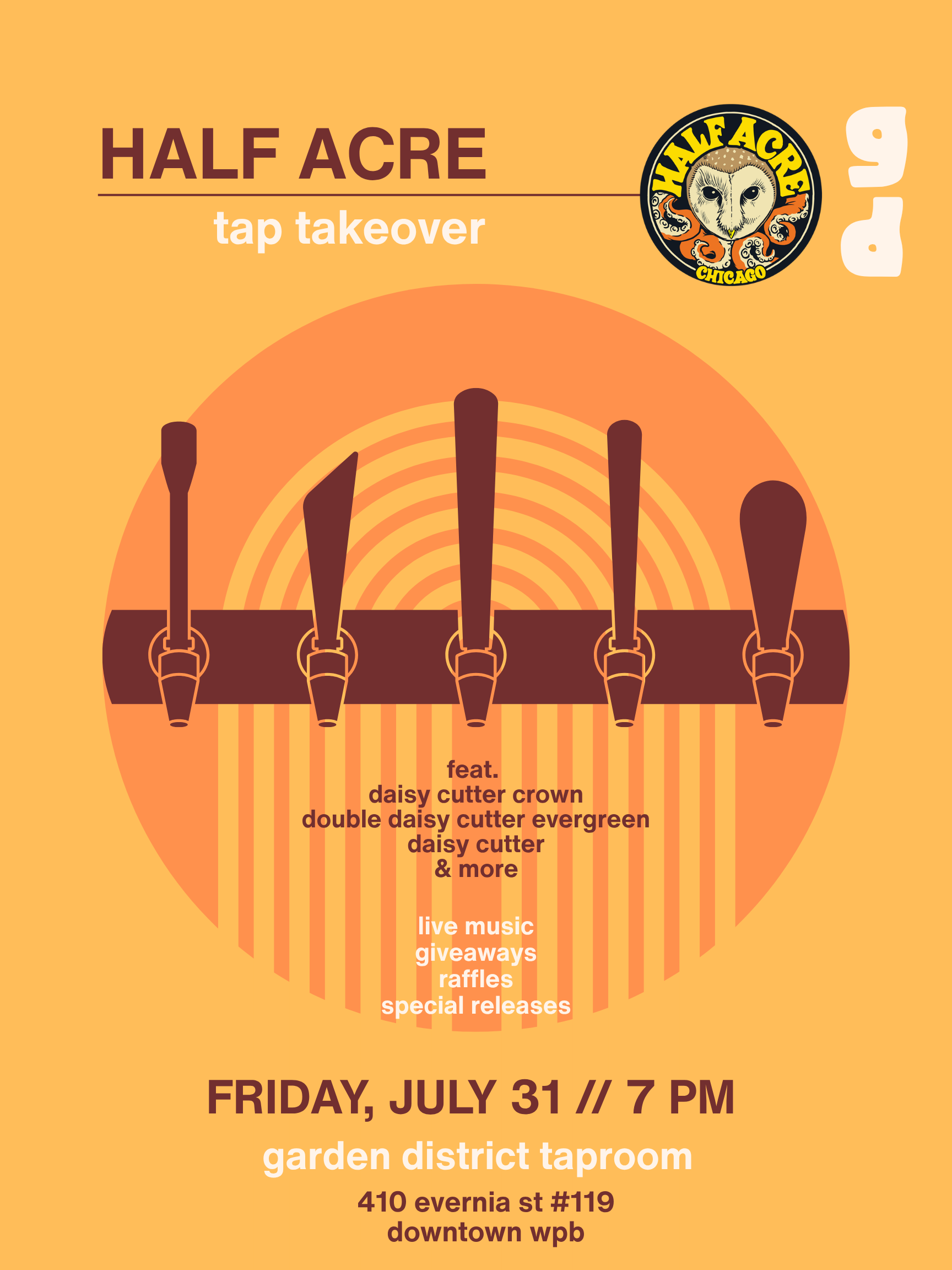 Half Acre Tap Takeover