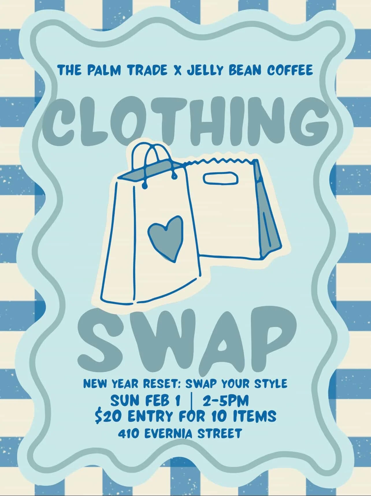 Palm Trade Clothing swap