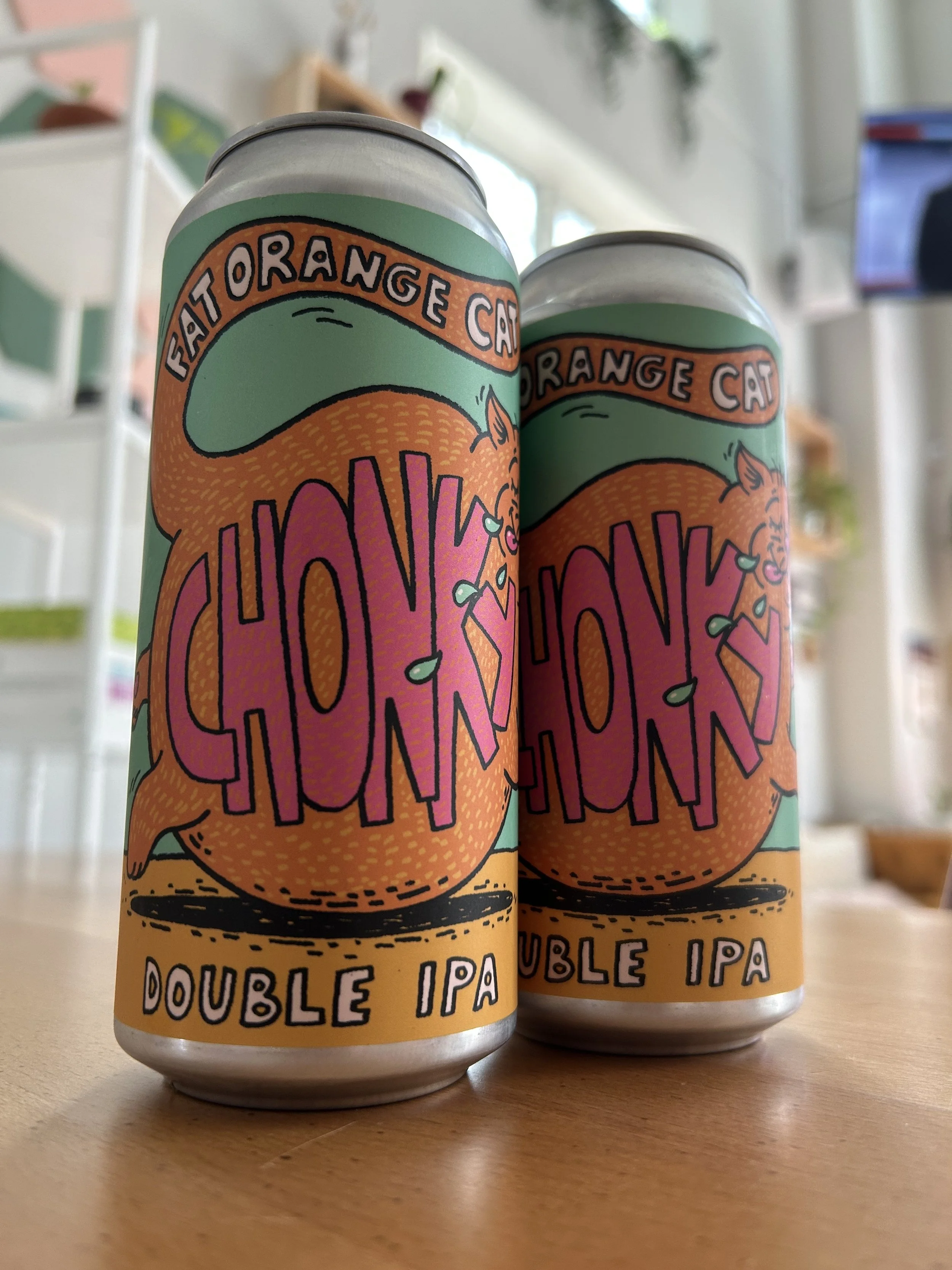 Fat Orange Cat Brew Co. - CHONKY  (16oz. can)