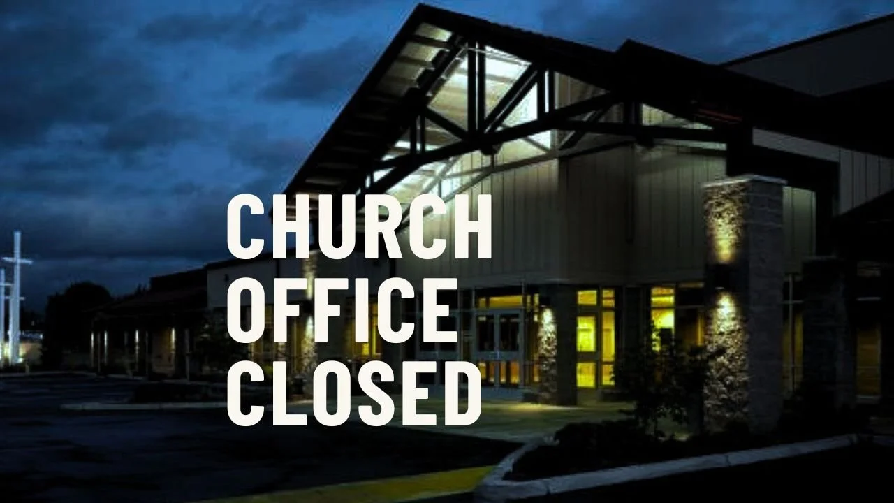 Church Office Closed