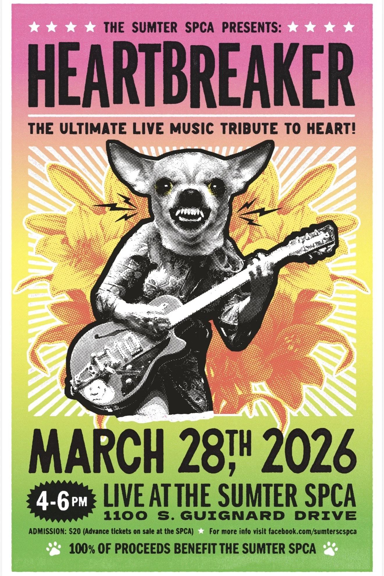 Heart Breaker returns to the Sumter SPCA