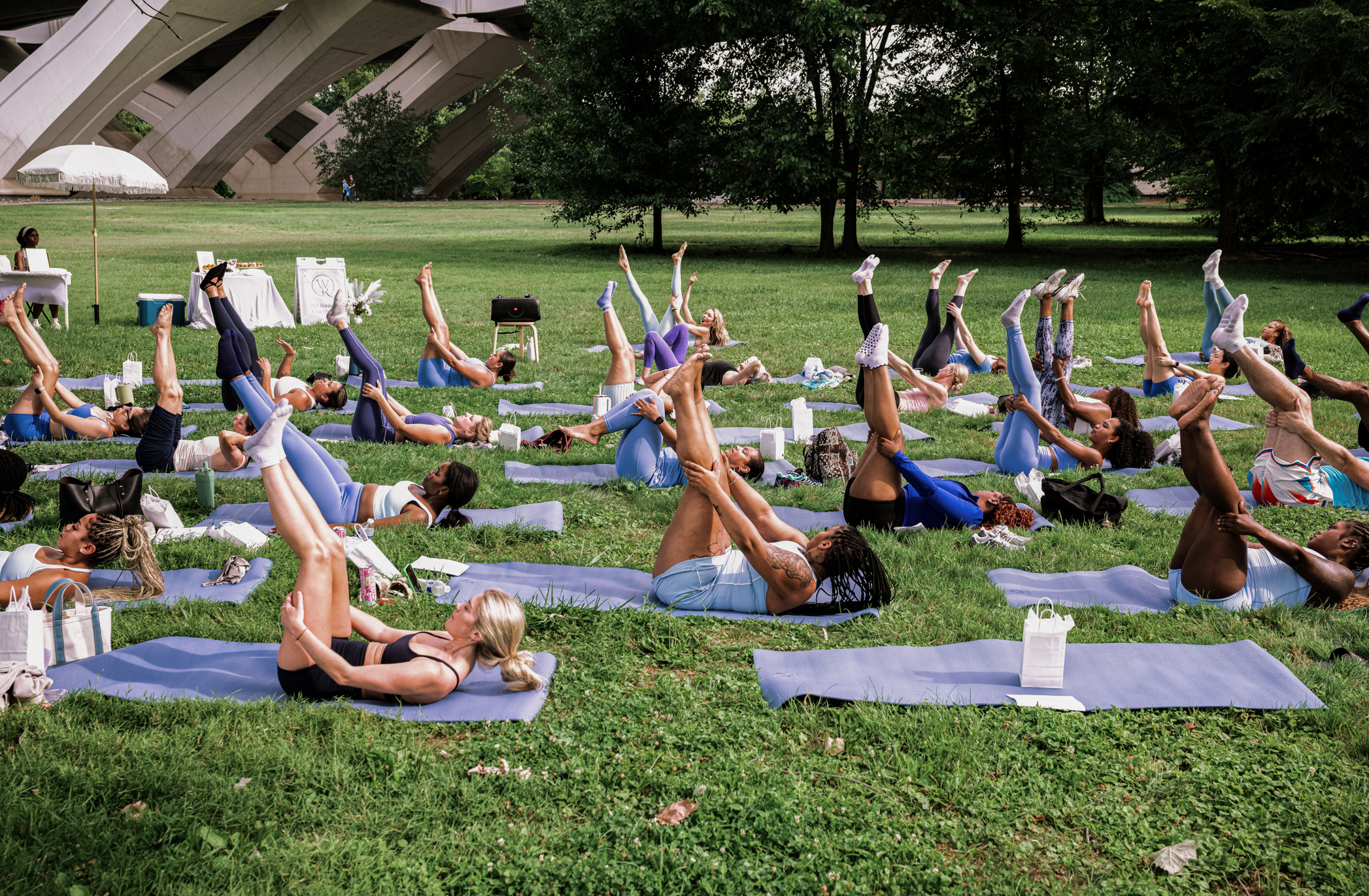well rounded experiences pilates event pilates party wellness event dmv bachelorette pilates barre pop up pilates instructor wellness things to do dc