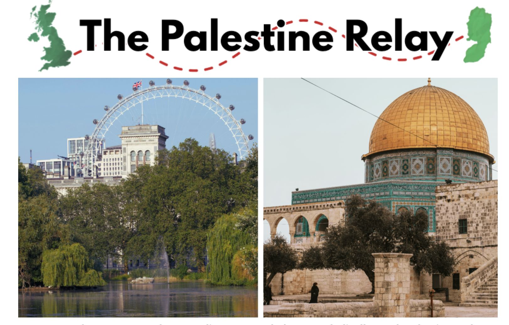 The Palestine Relay fundraising event