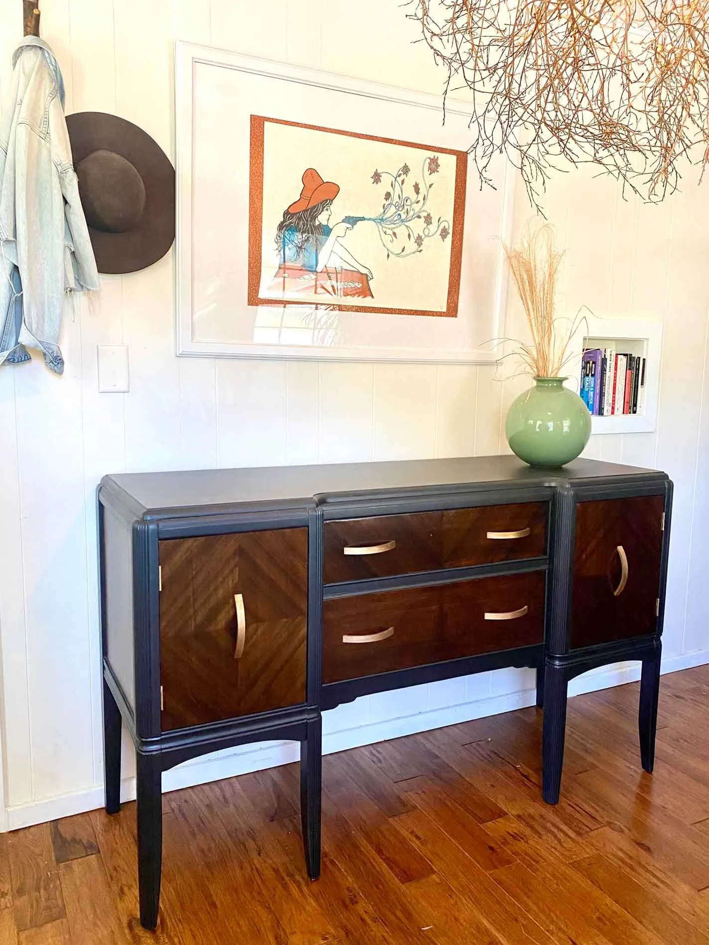 Antique 1950s Buffet