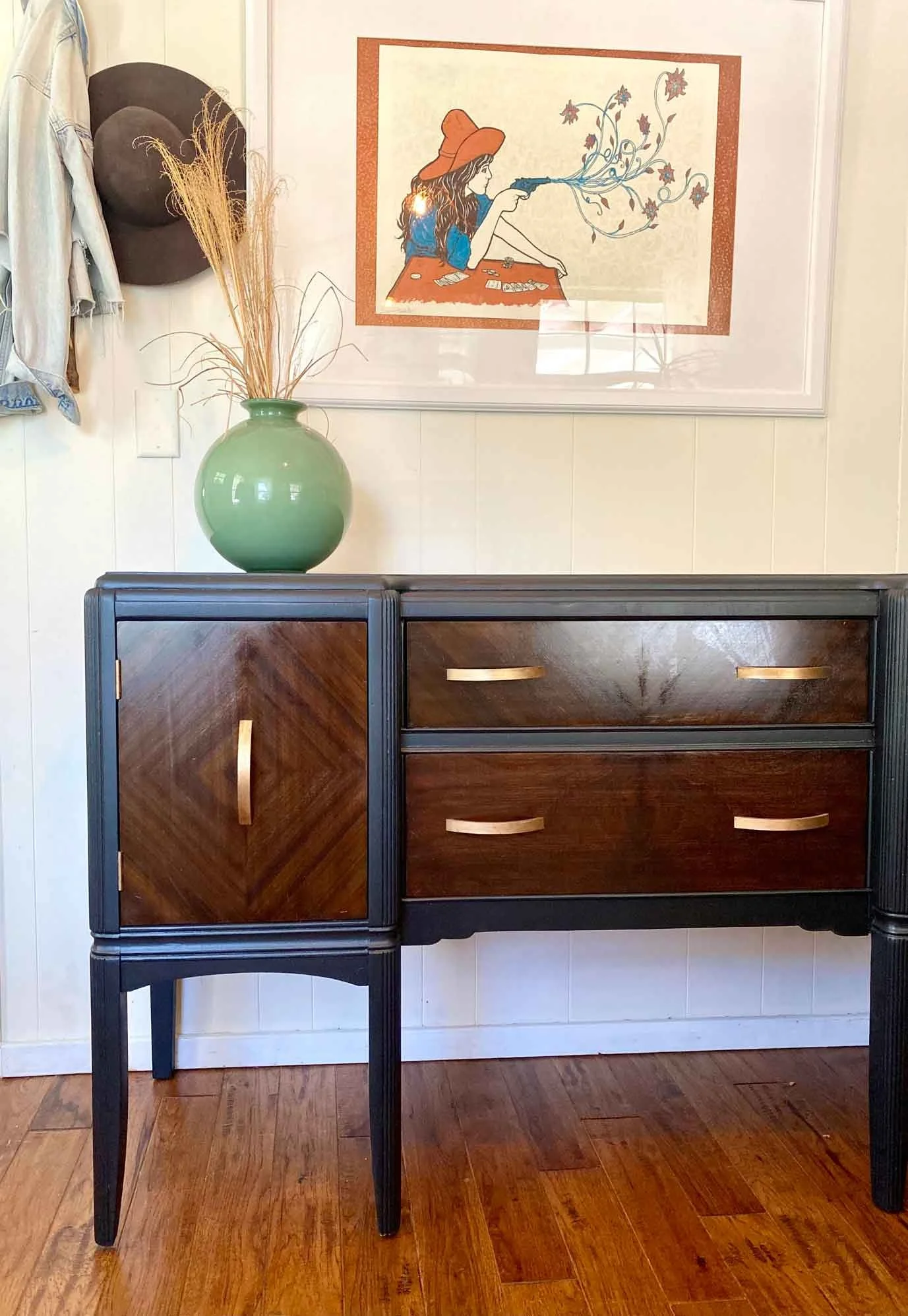 Antique 1950s Buffet