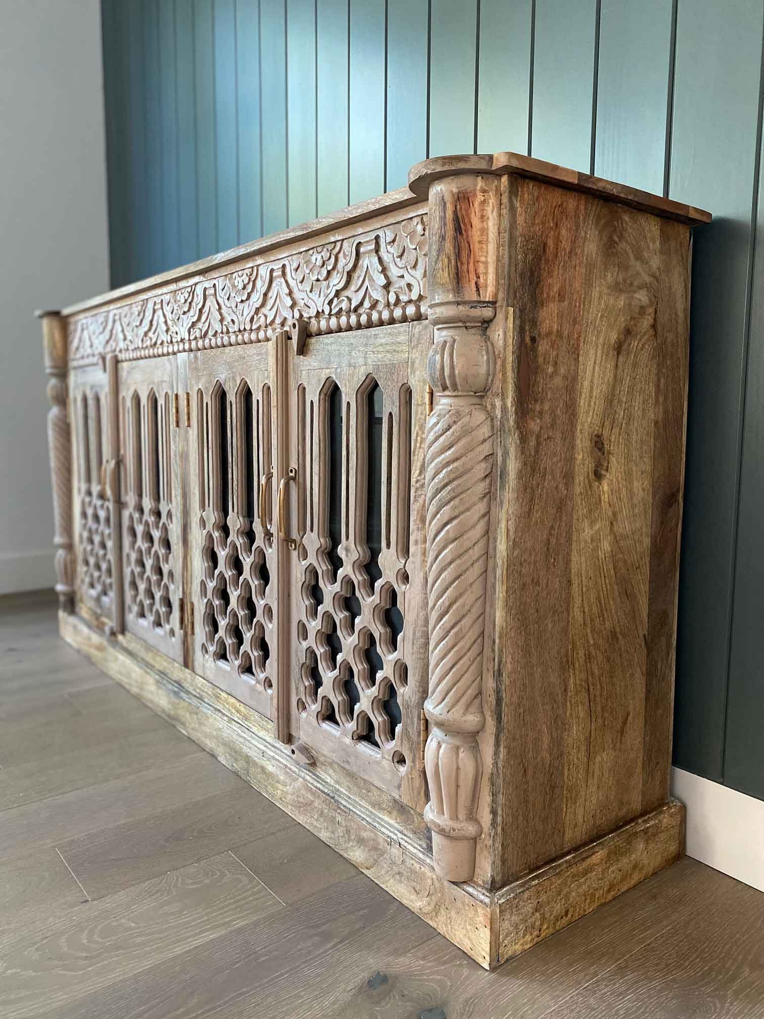 Antique Carved Sideboard