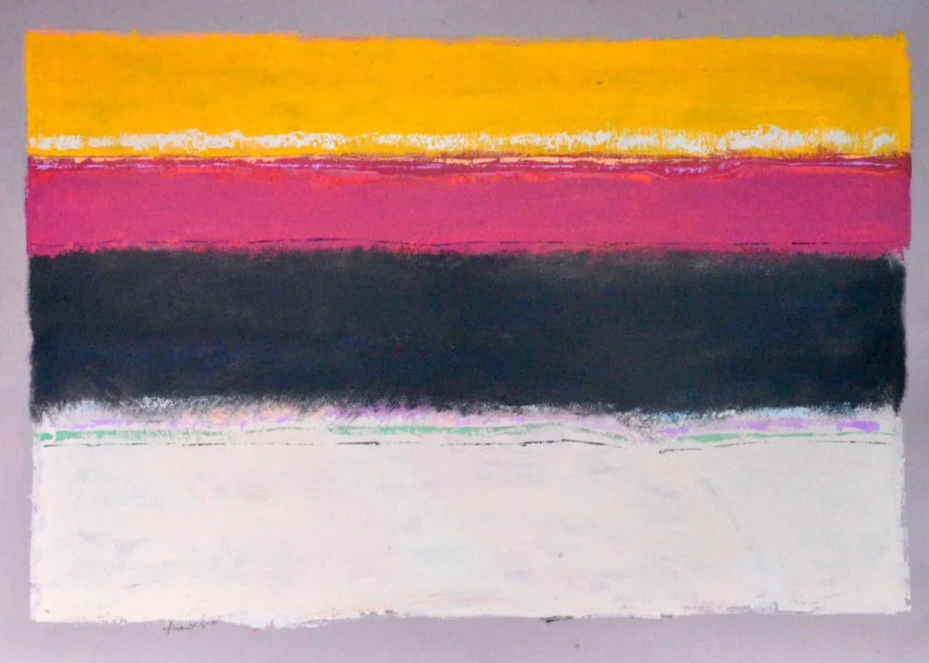 'Untitled', oil on paper, 22 x 30 in. (n.d.)