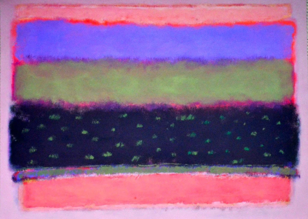 'Untitled', oil on paper, 22 x 30 in. (n.d.)