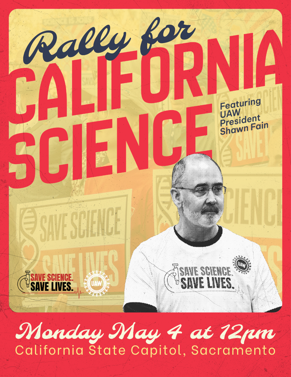 March Newsletter: Rally on 5/4, Organizing Wins, and more