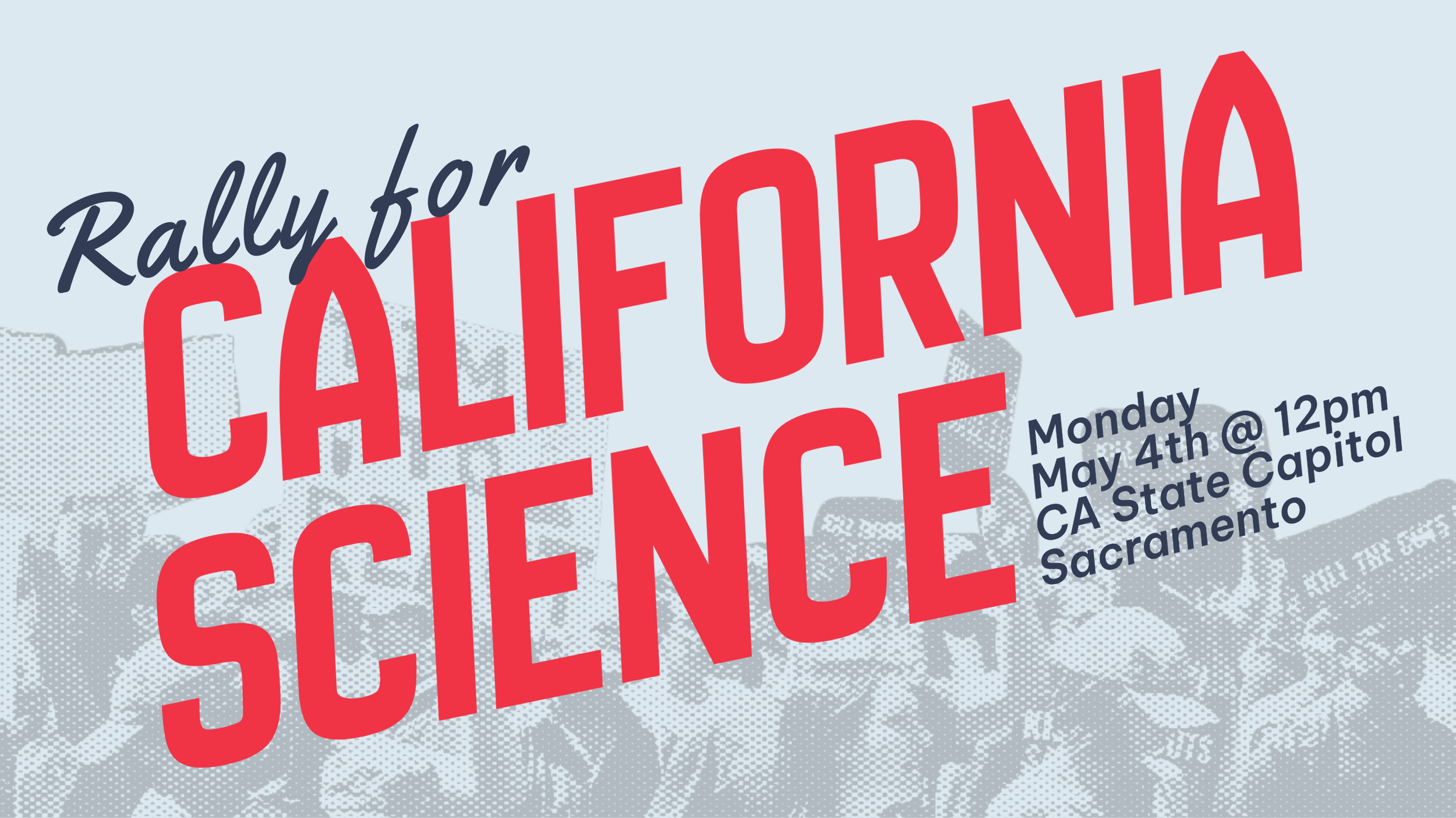 Rally for California Science