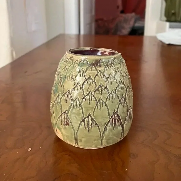 Ceramic cup, wheel thrown