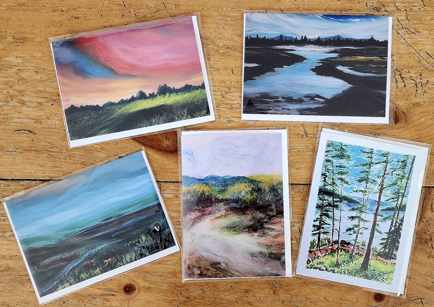 Mountains, Lakes and Sky 7