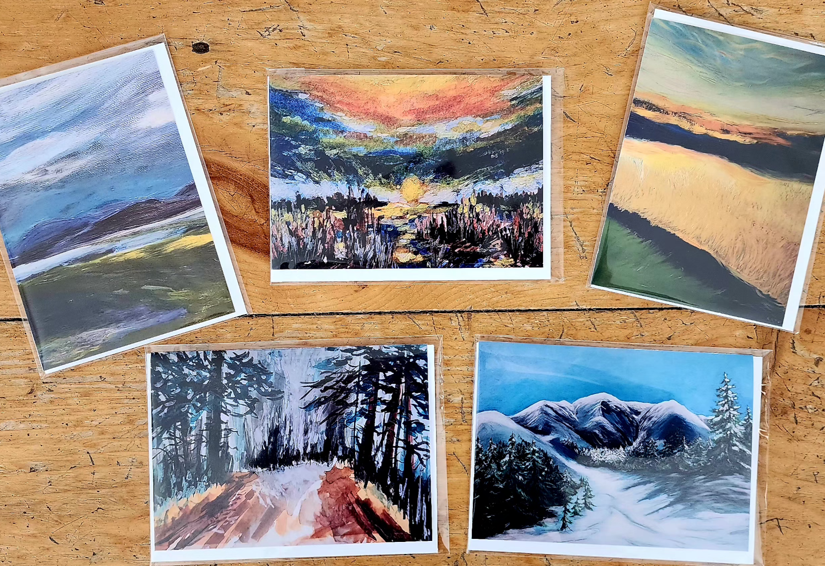 Mountains, Lakes and Sky 6