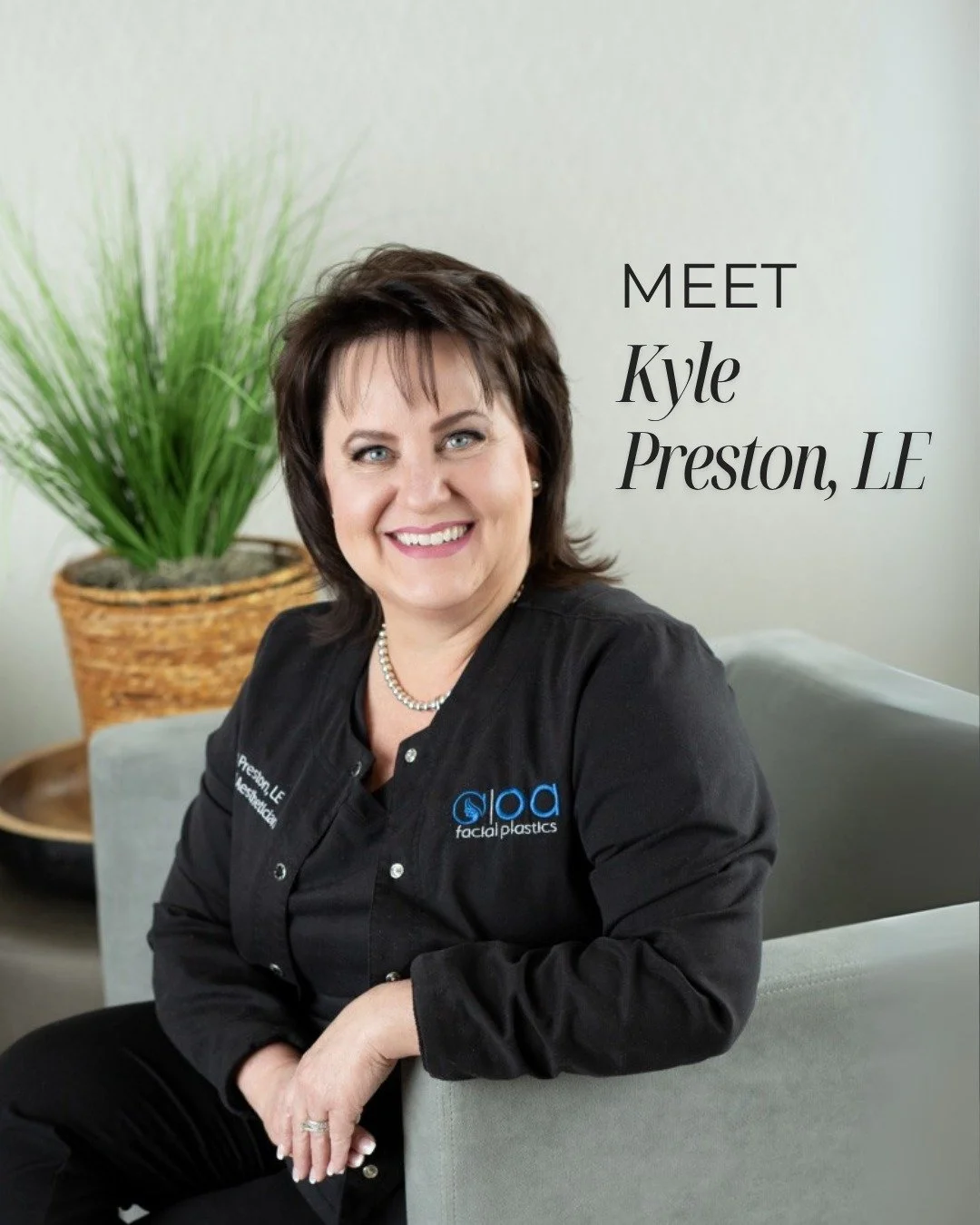 ✨ Staff Spotlight: Kyle Preston ✨

A Medical Aesthetician since 1995, KyleLynn blends nursing expertise with advanced skin treatments. She joined OA Facial Plastics in 2020 after years working with top surgeons and dermatologists.

Expert in peels, l