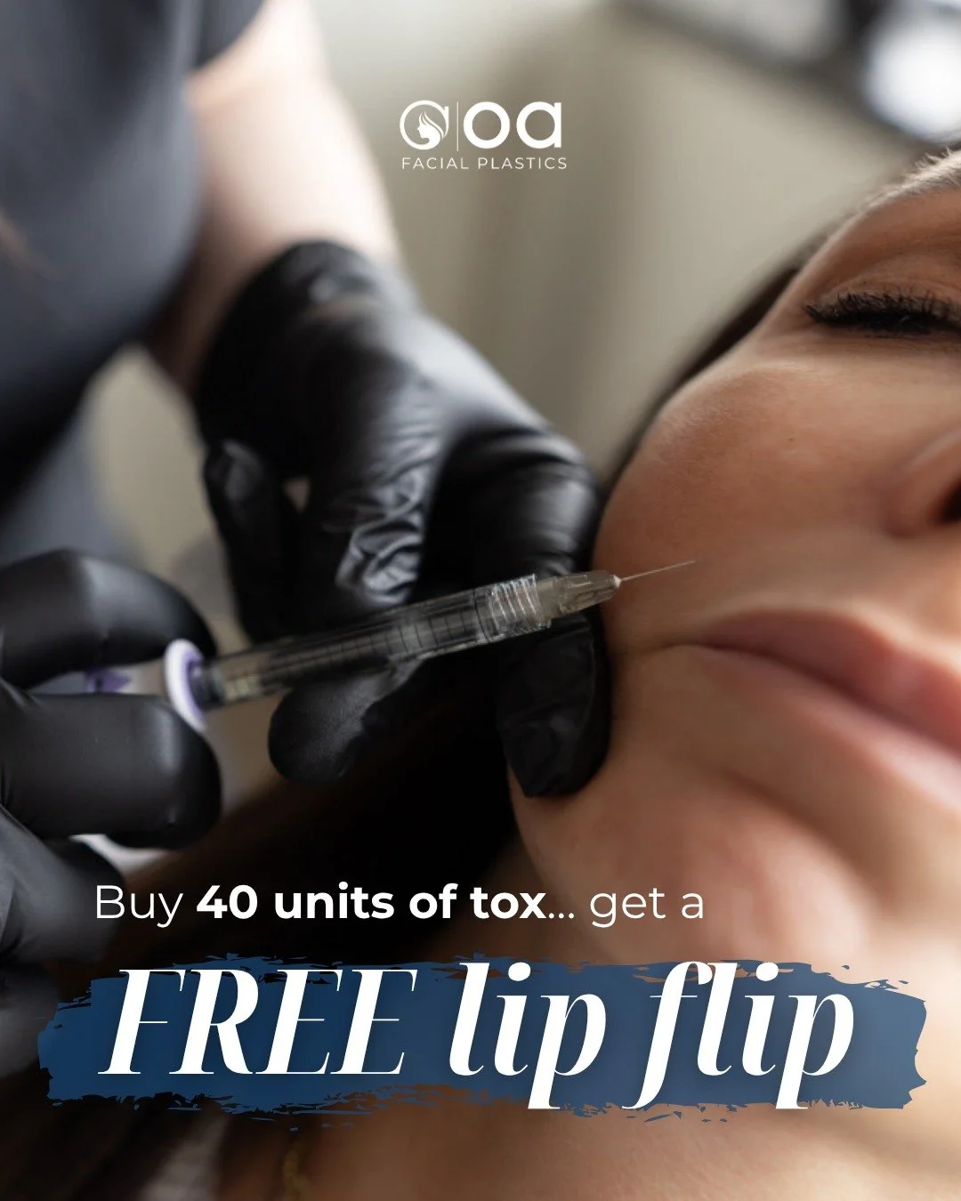 Smooth, lift, and refresh! 💉

Get 40 units of tox and receive a FREE lip flip ($100 value)!

📲 Text (877) 718-0318 to book your appointment today.