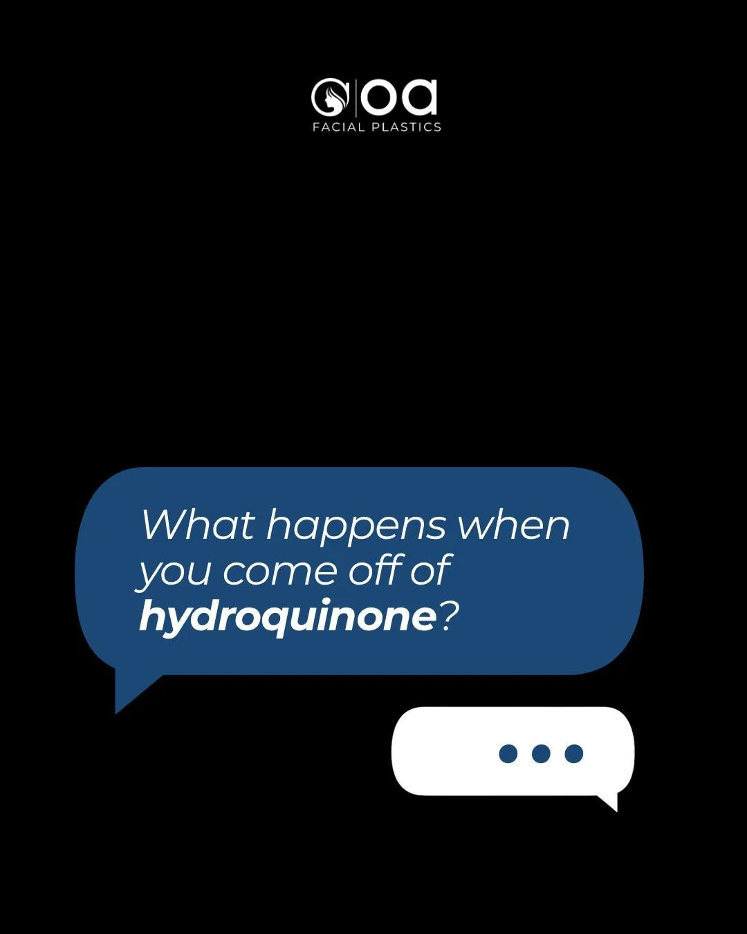 When you come off hydroquinone, your skin may gradually return to its natural pigmentation over time. Sometimes, hyperpigmentation can reappear if underlying causes aren&rsquo;t addressed. 

That&rsquo;s why adding a gentle skin brightening product, 