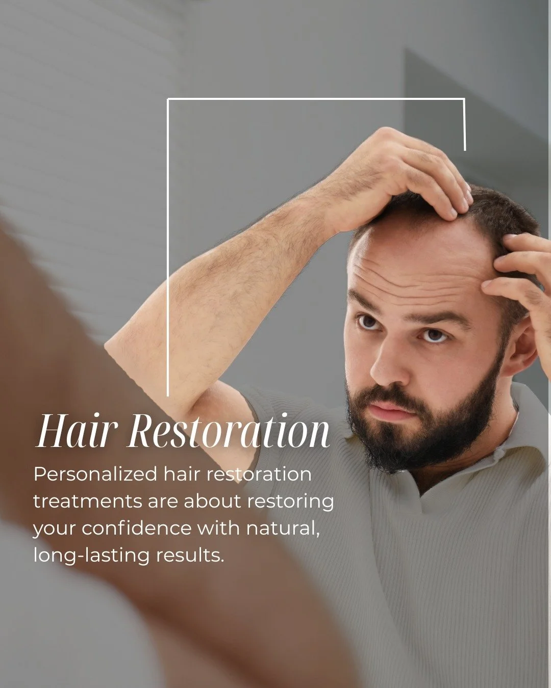 Hair loss is common, but that doesn&rsquo;t make it any less personal. For many men, it can affect confidence, self-image, and how they show up day to day. The good news is that today&rsquo;s hair restoration options are more advanced and natural-loo