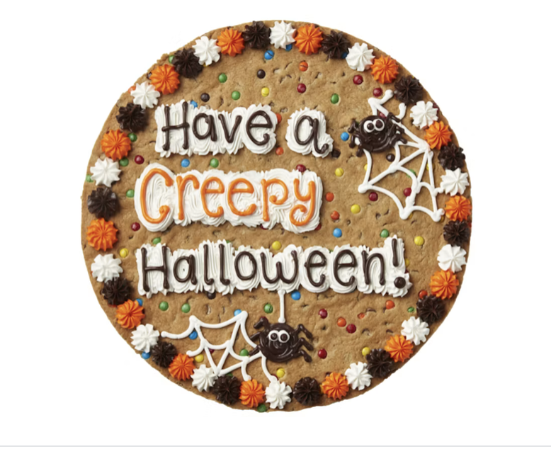 Creepy Cookie Cake