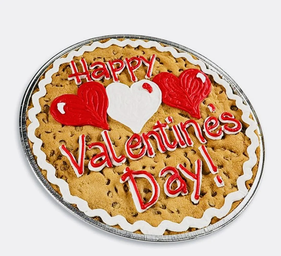 Valentine's Cookie Cake