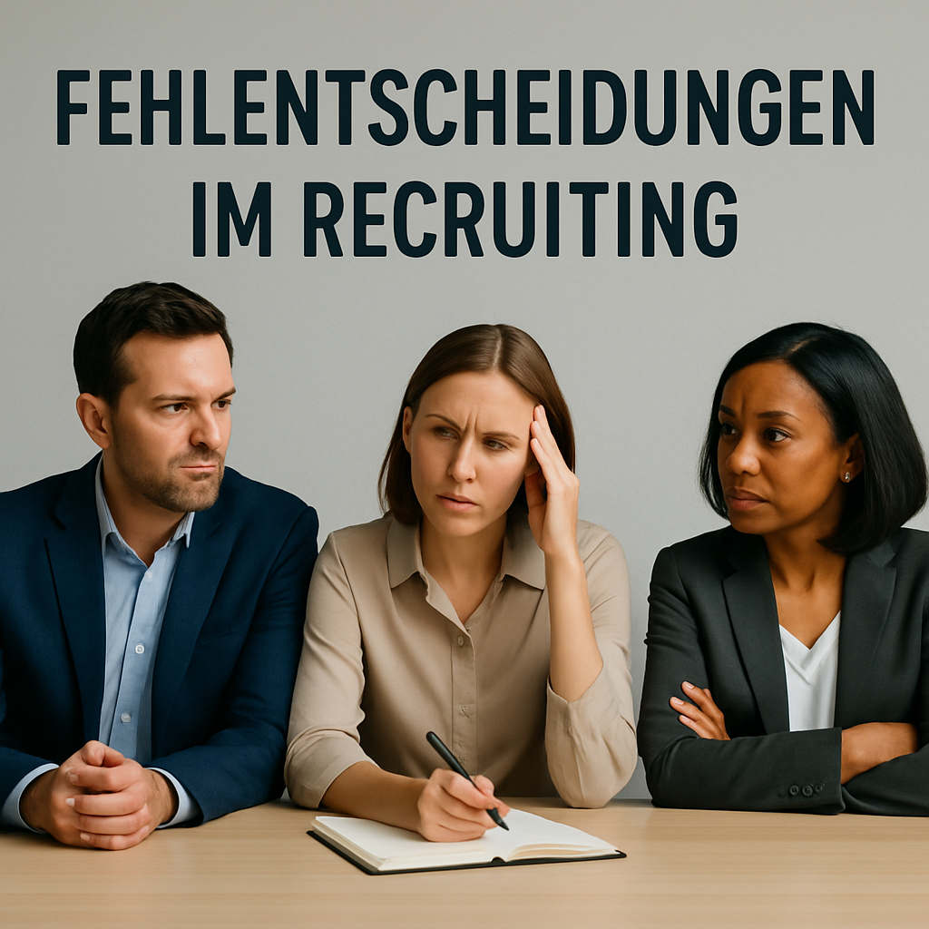 Warum scheitern Entscheidungen im Recruiting an menschlichen Mustern – und warum kann selbst die beste KI das nicht ausgleichen?