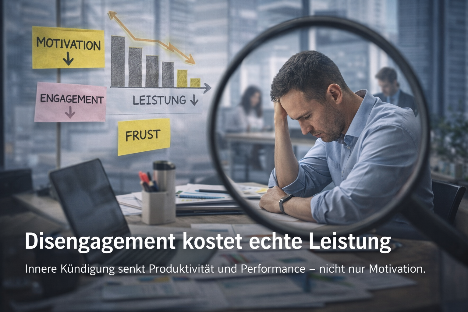 Wie zerstört Disengagement echte Performance und Produktivität – nicht nur Motivation?