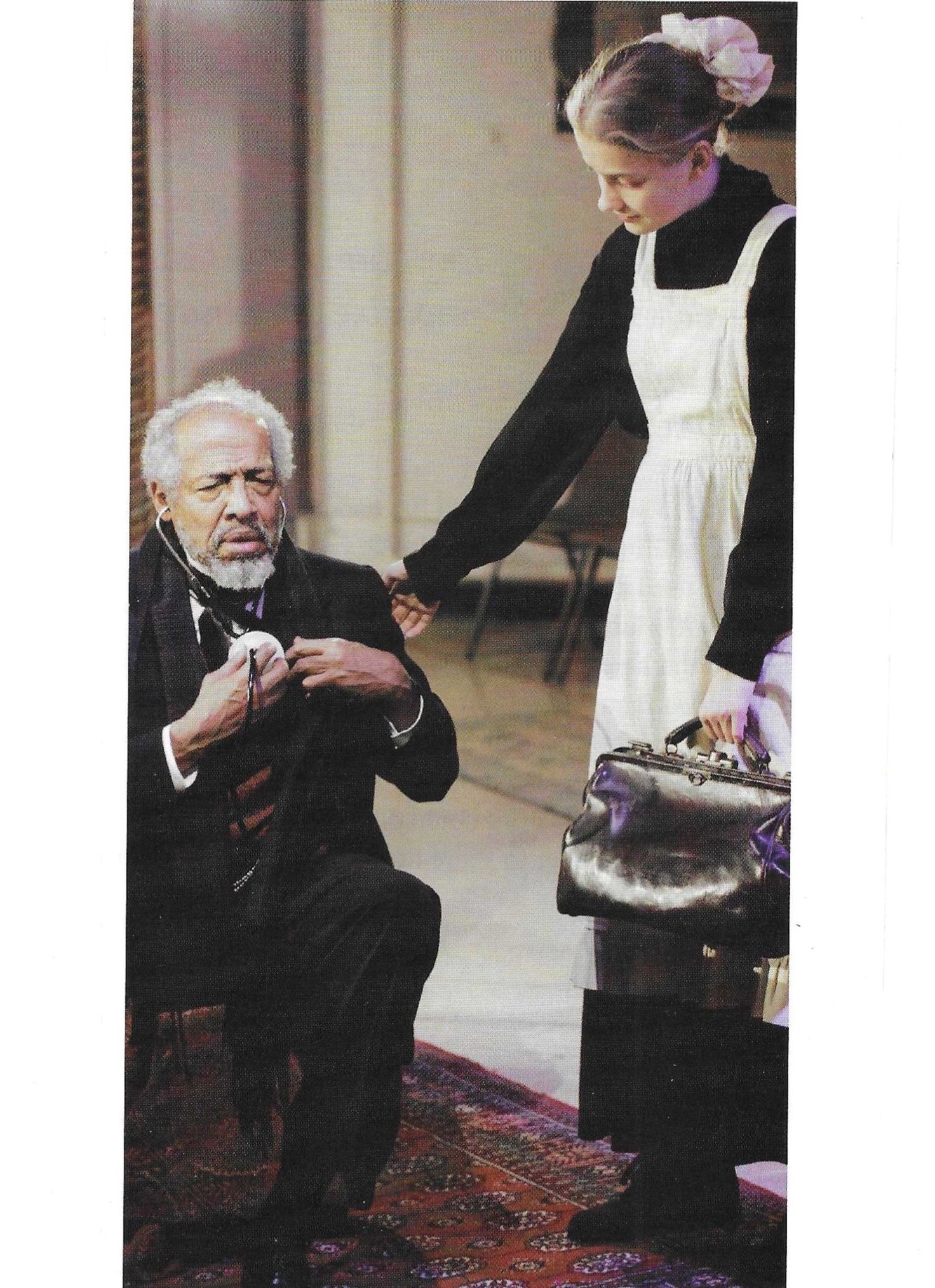 with Arthur French in The Heiress
