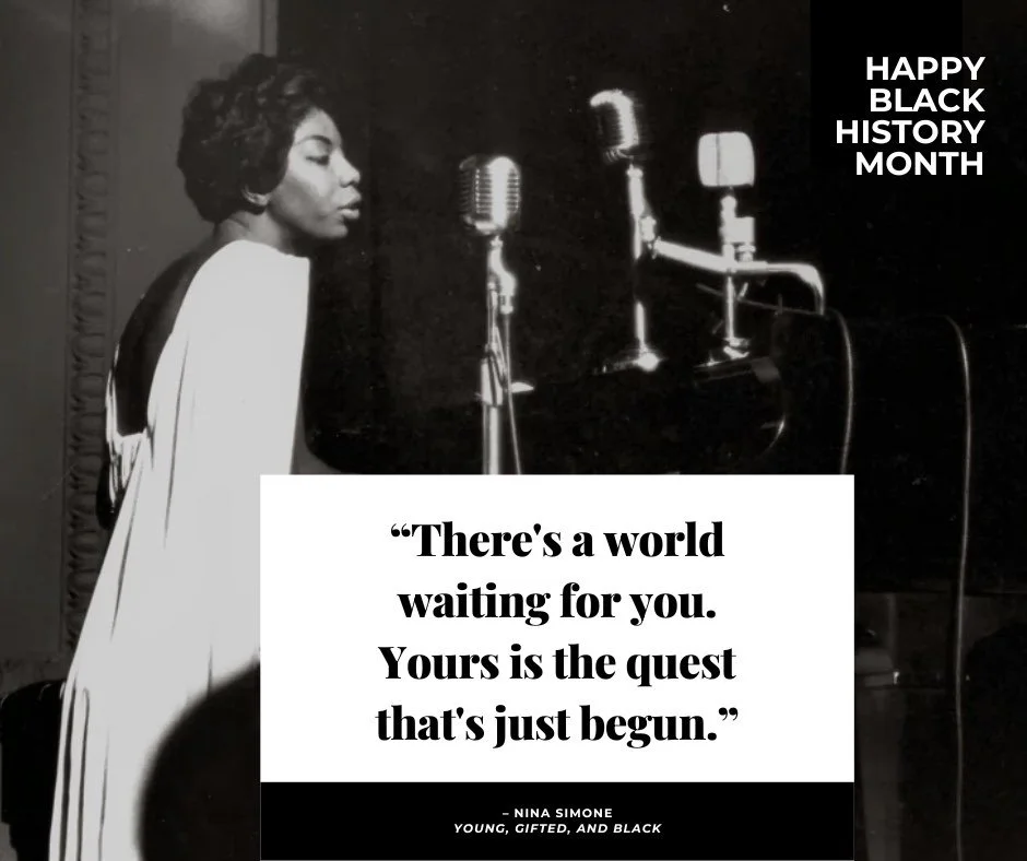 🎉🎵 We&rsquo;re celebrating 100 years of Black History Month with the wisdom and soul of Nina Simone!!

#blackhistorymonth #bhm #ninasimone #redforrevolution #music