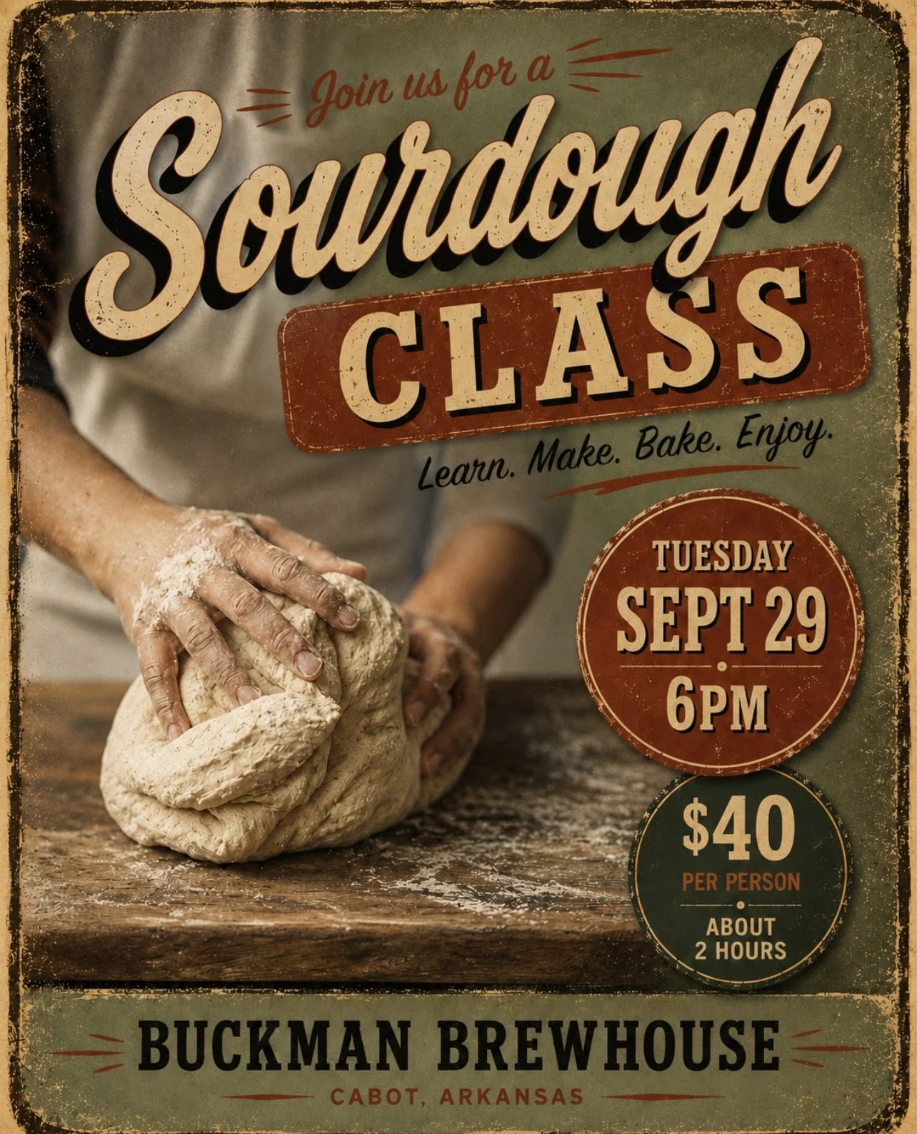 Sourdough Class - September 29, 2026