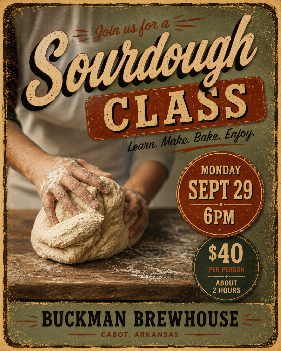 Sourdough Class - September 29, 2026