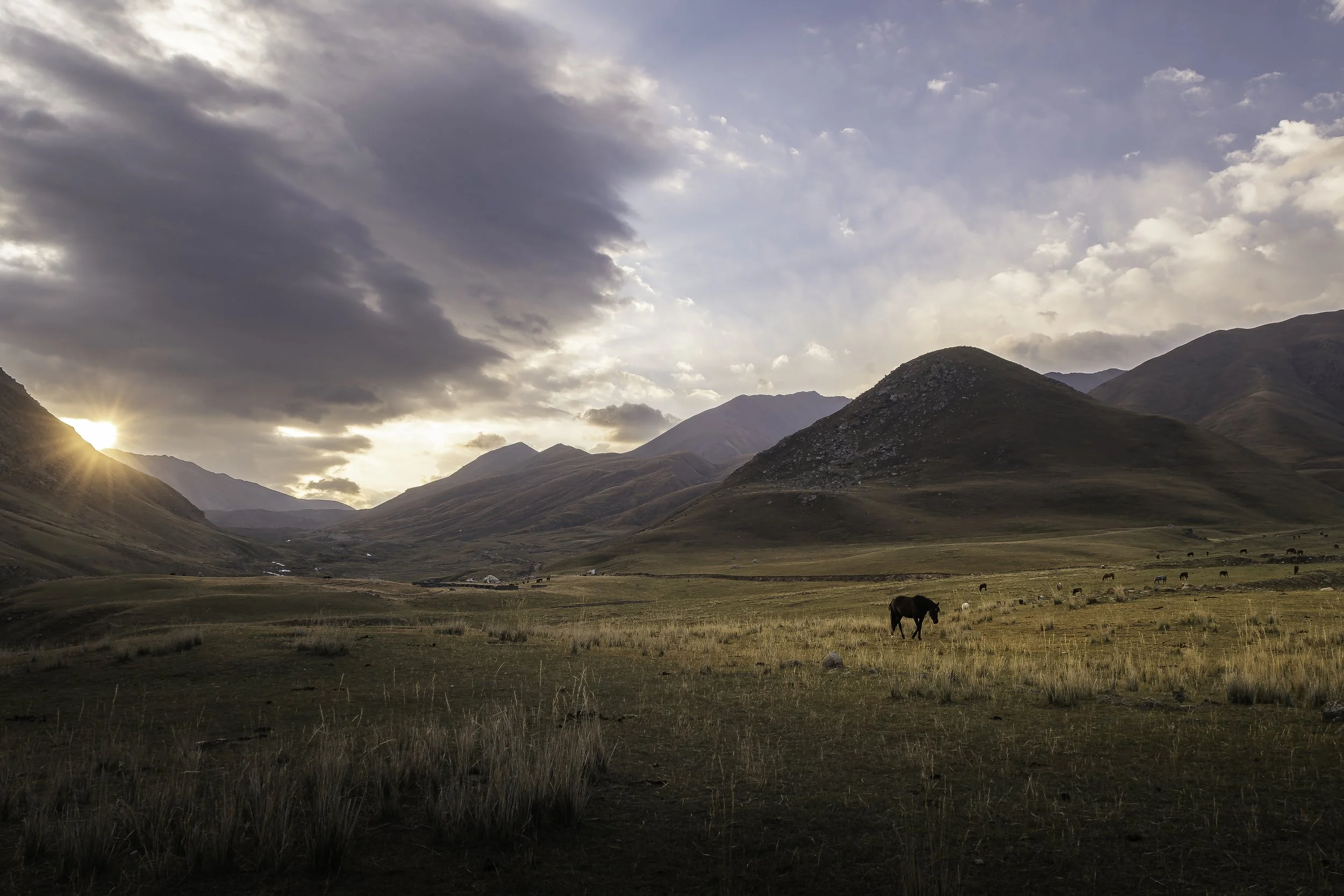 Crossing Kyrgyzstan