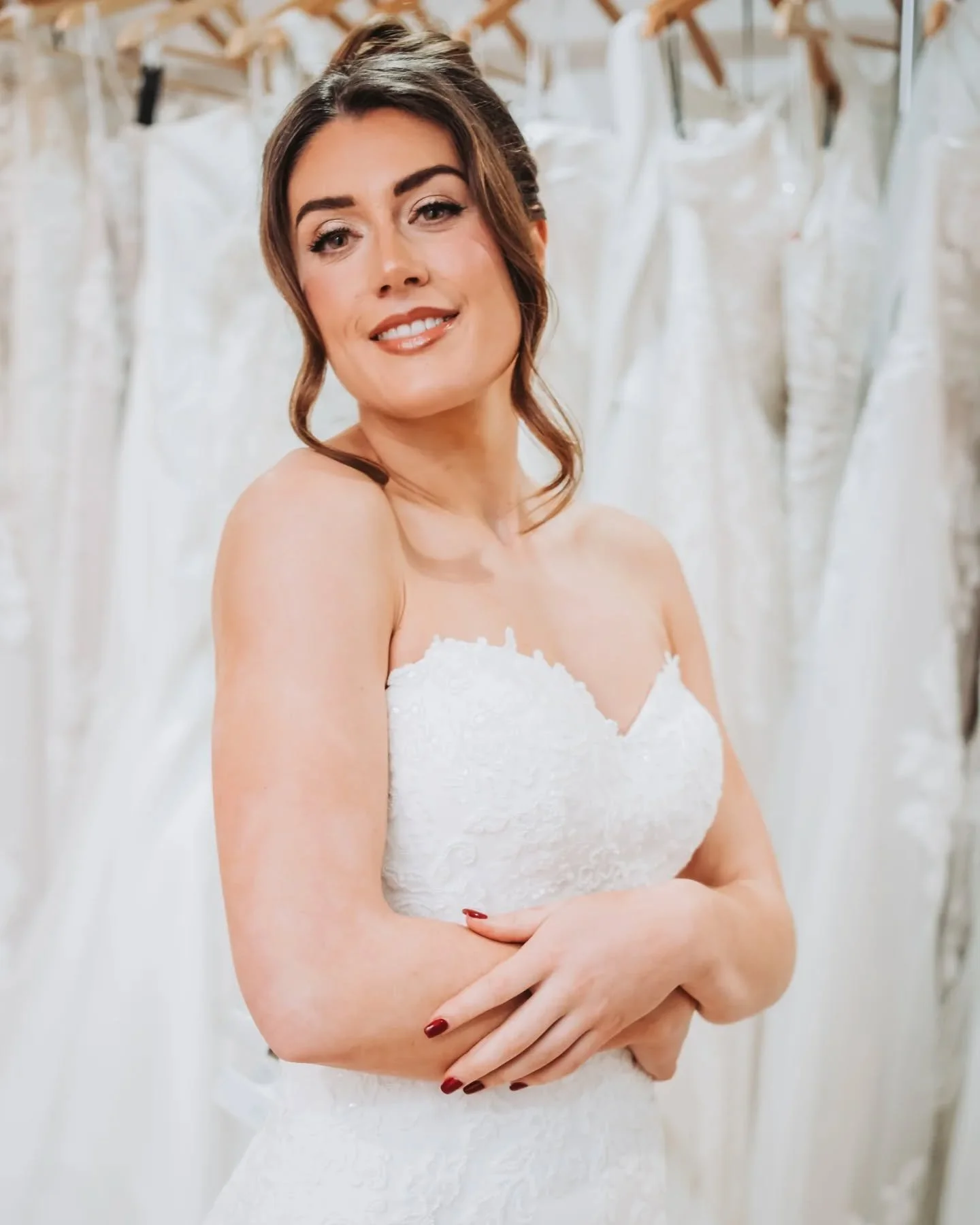 A lovely day shooting at @thebridalrack_uk 🤍

Today was all about showcasing their beautiful gowns in-store, while collaborating with an amazing team of hair and make-up artists to create relaxed, natural bridal imagery.

These are just a small prev