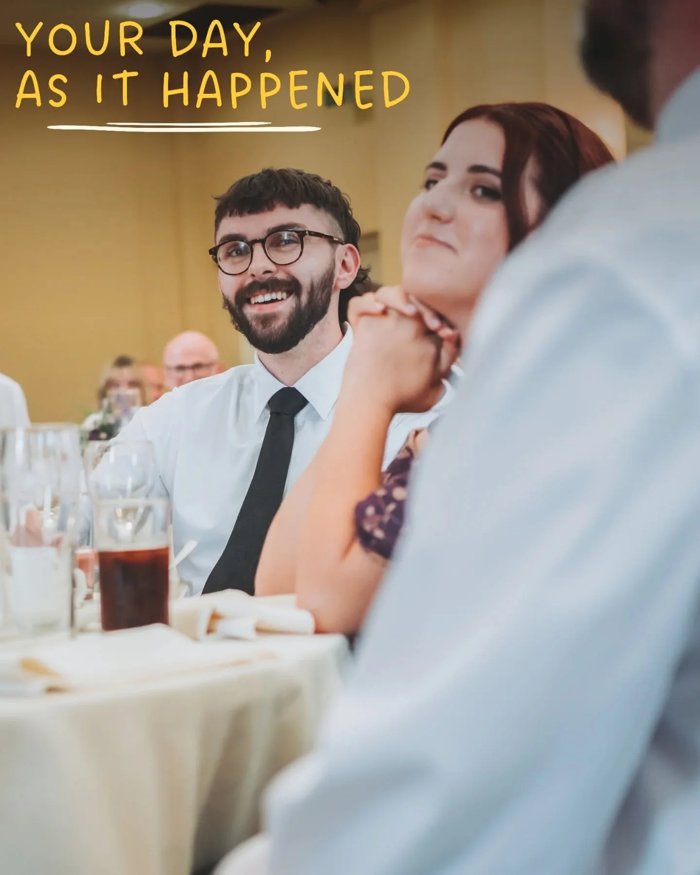 Your wedding day isn&rsquo;t a performance, it&rsquo;s a collection of moments. Some loud, some quiet, some you won&rsquo;t even realise are happening at the time! 🤍

That&rsquo;s why I photograph weddings in a documentary way.
So you can stay prese