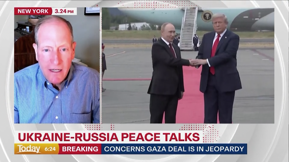 Scott Curtis discusses the Ukraine-Russia peace talks on Sky News Australia.