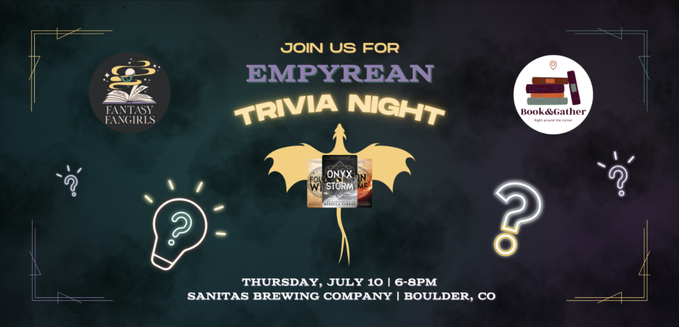 Empyrean Trivia w/ Book & Gather