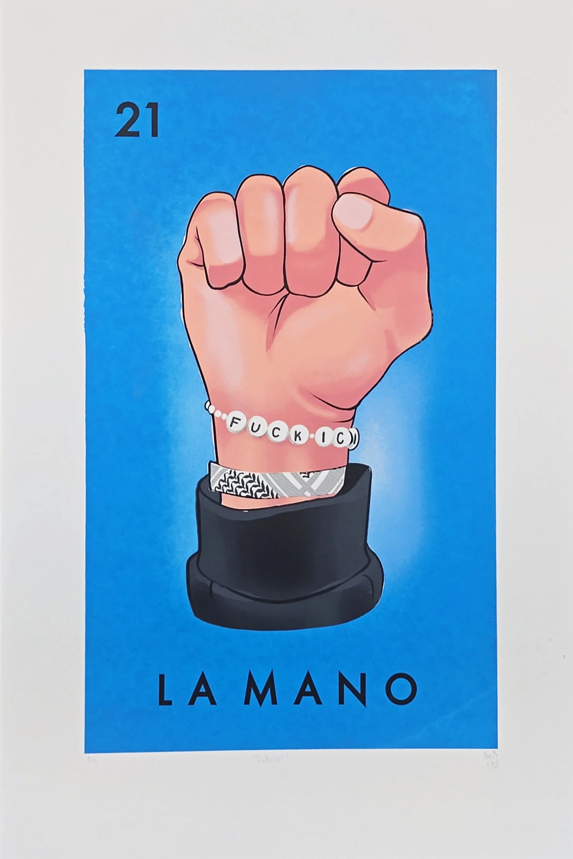 "Loteria!" 2025, 14"x18, screenprint