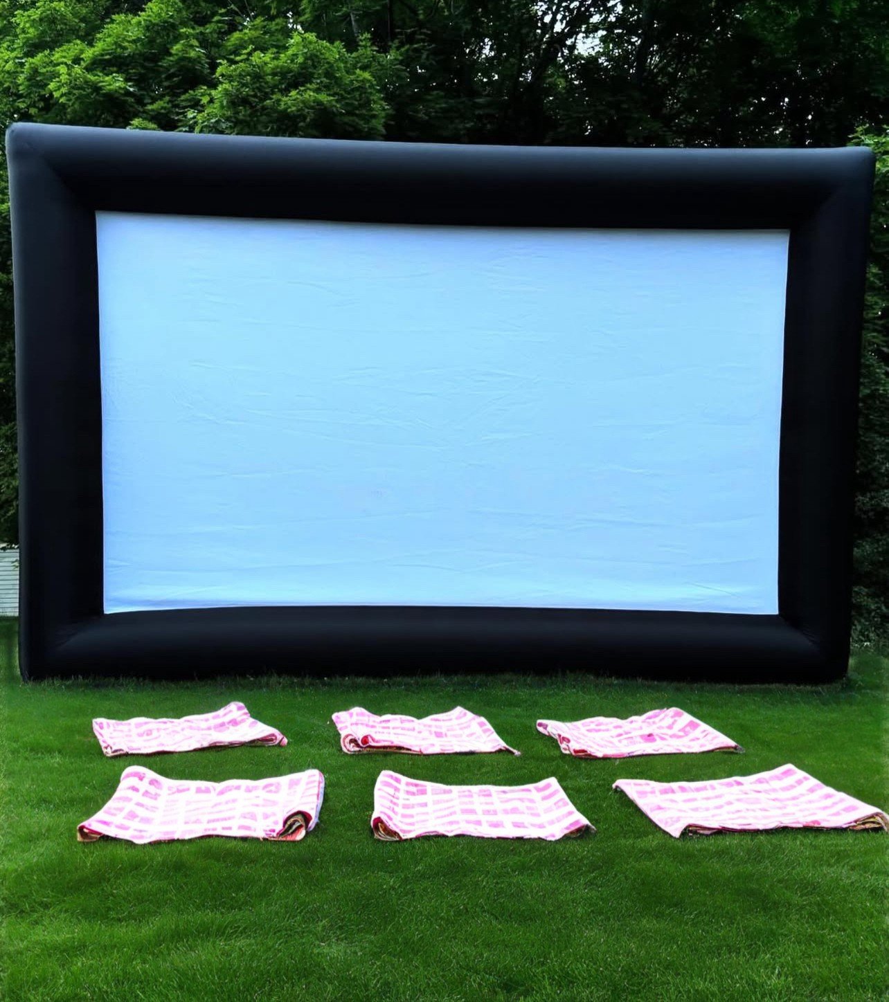 Inflatable Movie Screen and Projector