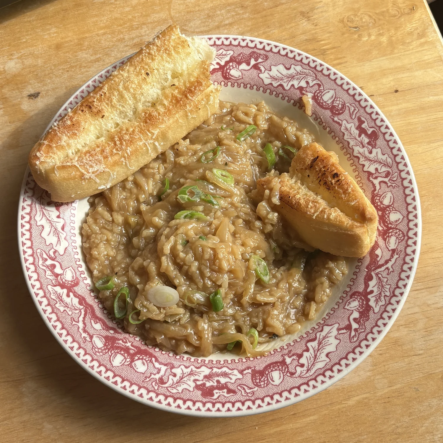 French Onion Congee — Acid League