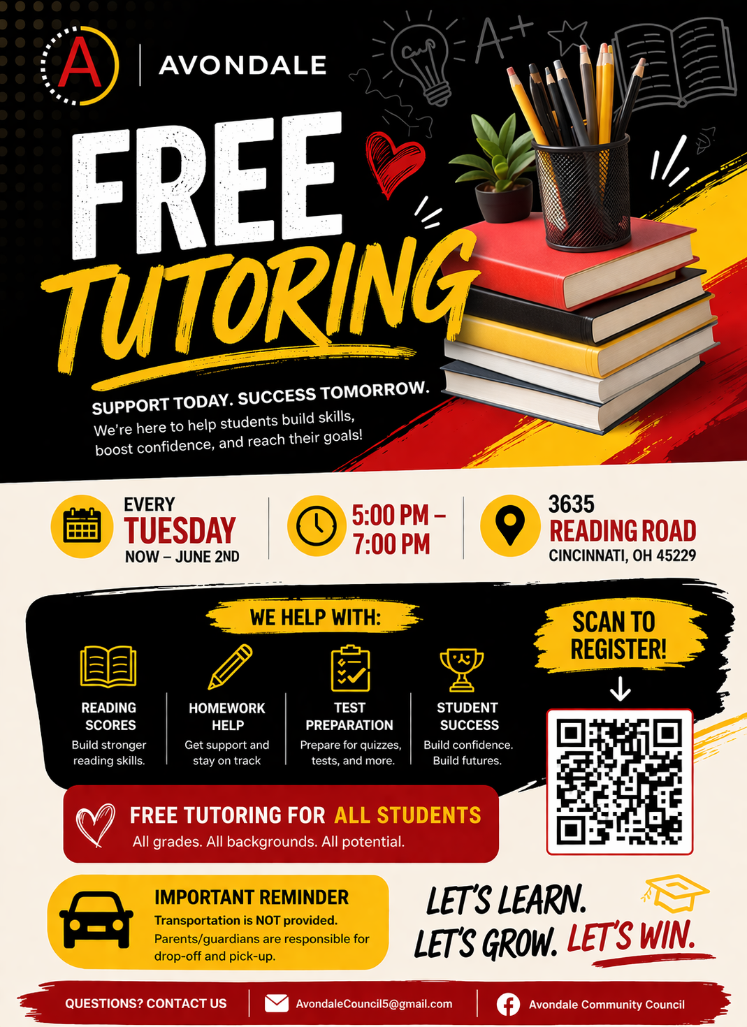 Avondale Youth Council Tutoring
